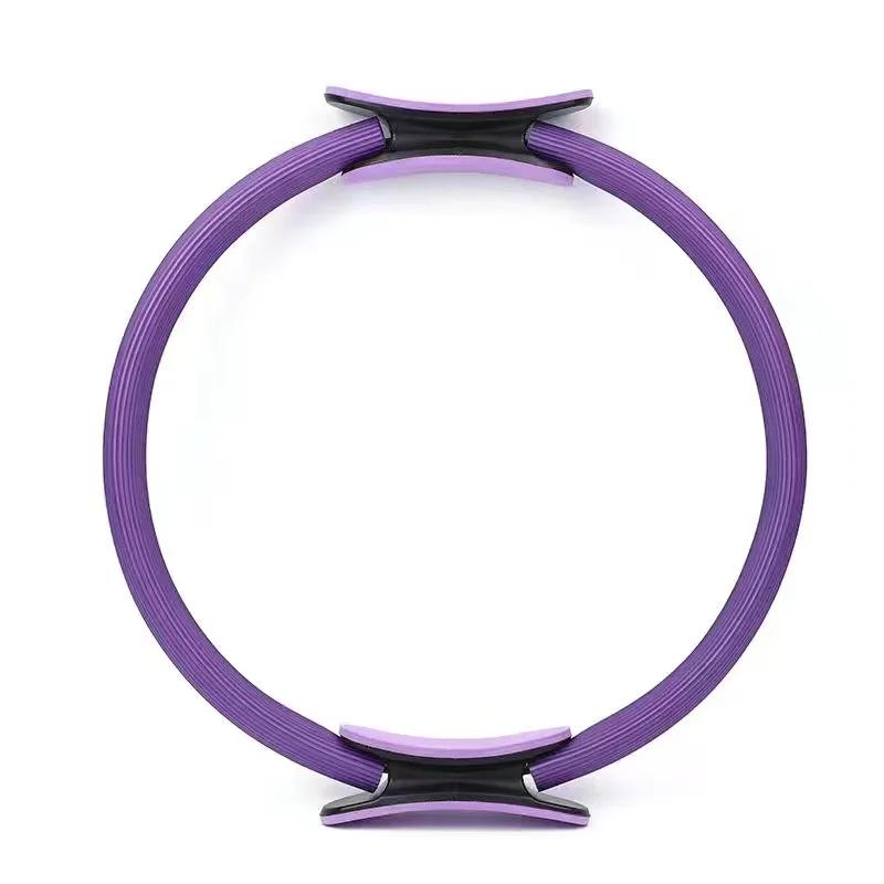Yoga Fitness Ring Circle Pilates Women Girl Exercise Home Resistance Elasticity Yoga Ring Circle Gym Workout Pilates Accessories