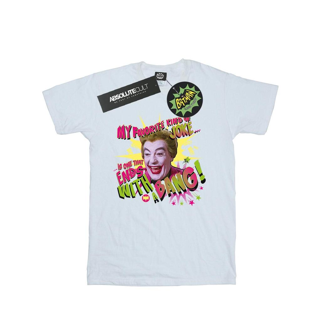 DC Comics Girls Batman TV Series Joker Bang Cotton T-Shirt