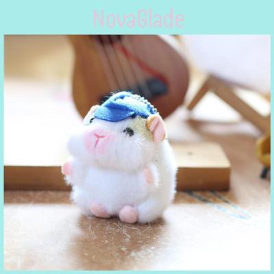 Guinea Pig Plush Keychain Stuffed Animal Backpack Charm With Pp Cotton For Kids Teens 12cm Cute Gift
