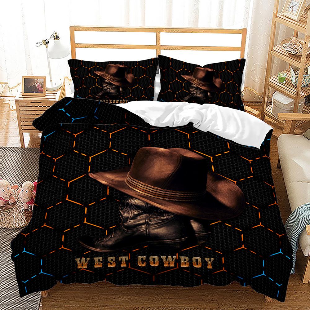 

3D-печатный хип-хоп пододеяльник наволочка 2/3 шт детский подростковый мужской комплект постельного белья кровать размера «king-size» все размеры покрывало мягкий домашний текстиль подарок Baby 100x135cm