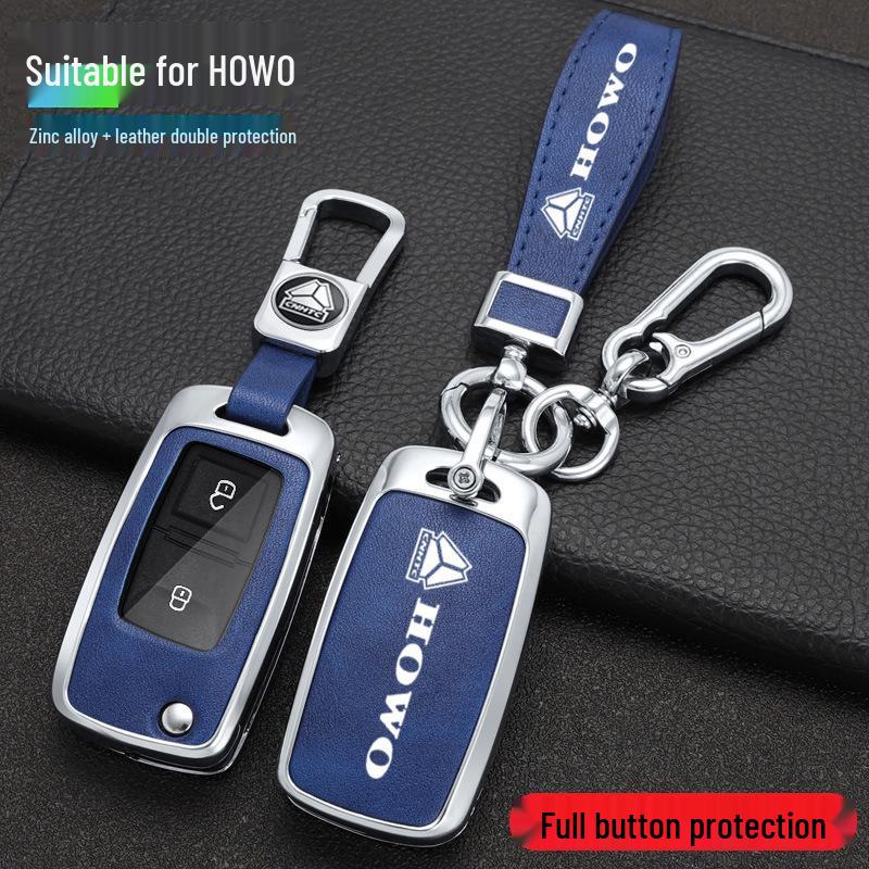 Sinotruk Howo Max Key Case for Light Truck, Warrior, Commander, Heavy Truck TH7 - Men's Special Shell Bag with Buckle