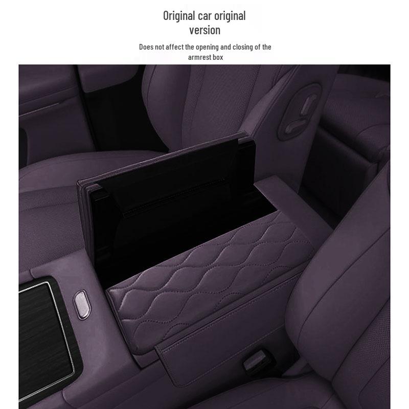 Leapmotor C01/C11 Armrest Heightening Pad - Nappa Leather Protective Cover