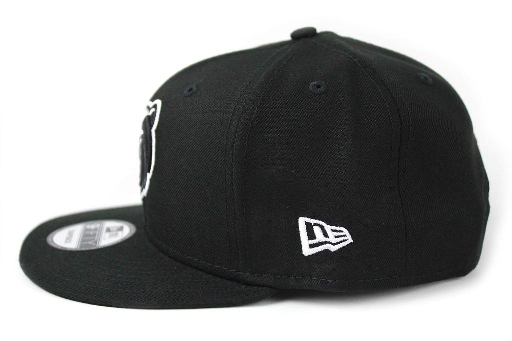New Era 9FIFTY Snapback Black NBA Western Memphis Grizzlies Cap, & White, Conference,