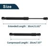 Lift Supports Struts Gas Spring No.04589645AA for Dodge Challenger 2008-2016 Black 2PCS Rear Hatch