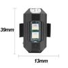 Motorcycle LED RGB Warning Light For Car Universal FPV RC Drone With Strobe Lights RGB Tail Light Mini Signal Lamp Safety Lights