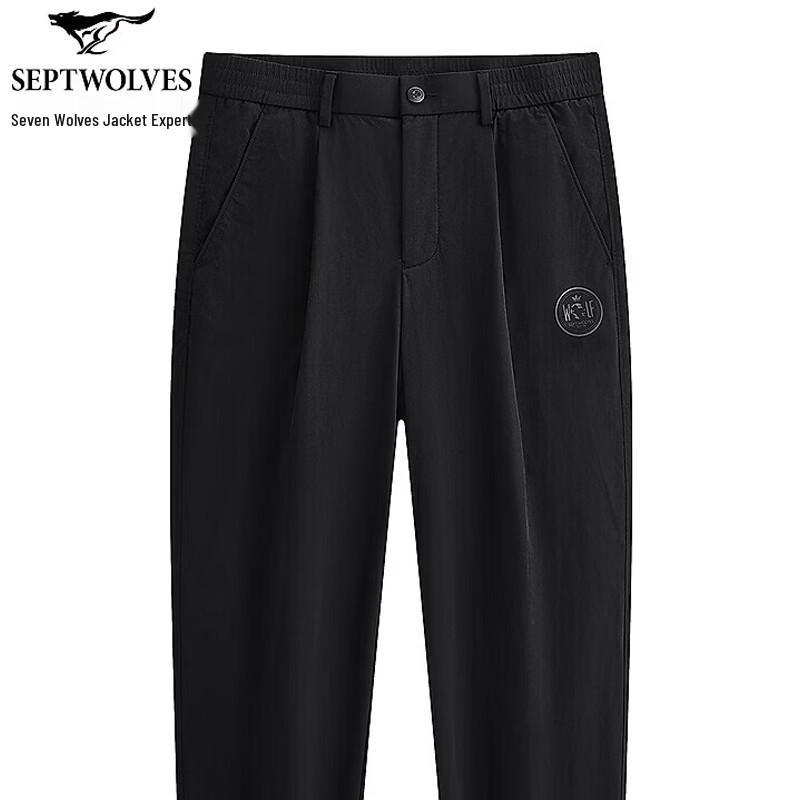 SEPTWOLVES Men s Cool Feel Elastic Waist Casual Pants 31A