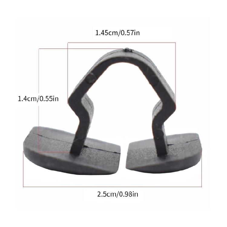 10pcs Engine Hood Insulation Retainers Plastic Engine Hood Insulation Clips Upgrade Perfect for Securing & Maintaining