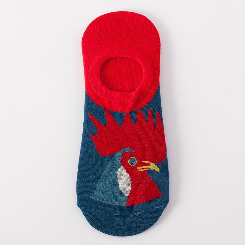 Womens Invisible Low-Cut Cotton Socks Non-Slip Ankle Breathable Casual Short Daily Wear