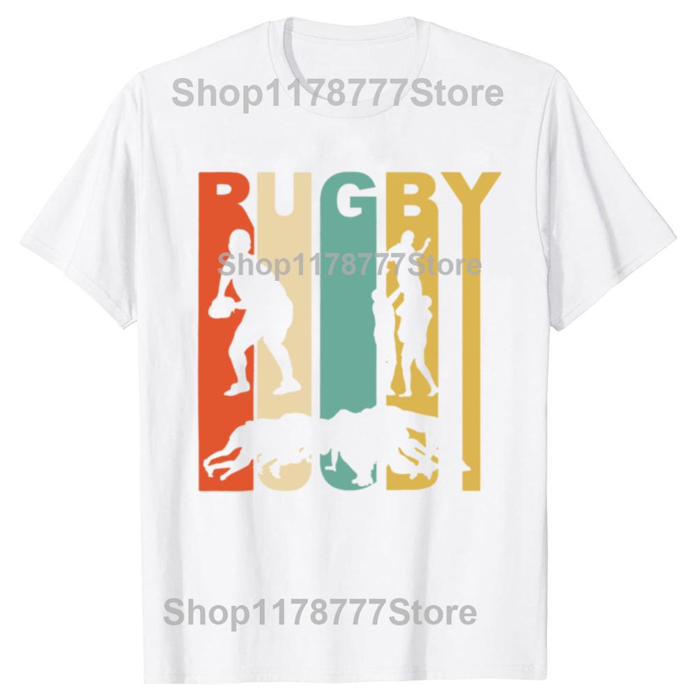 Funny Vintage 1970 Style Rugby T Shirts Summer Style Graphic Cotton Streetwear Short Sleeve Birthday Gifts Tshirt Unisexs Clothing