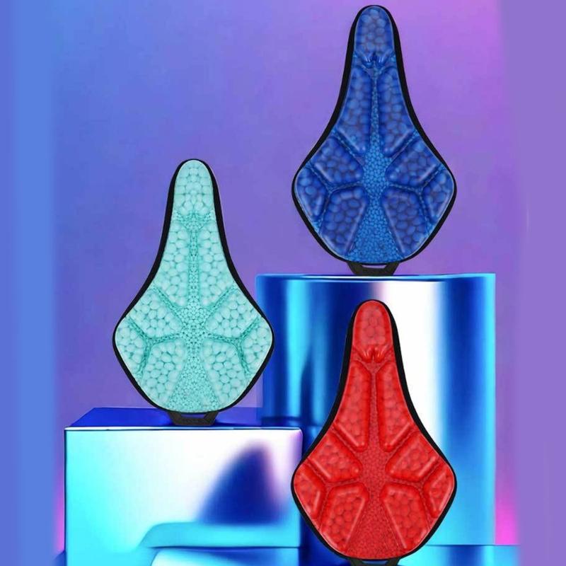 Comfortable Exercise Bike Seat Cover Bicycles Saddles Replacement NonSlip Thicken Cycling Seat Cushion for Women Men