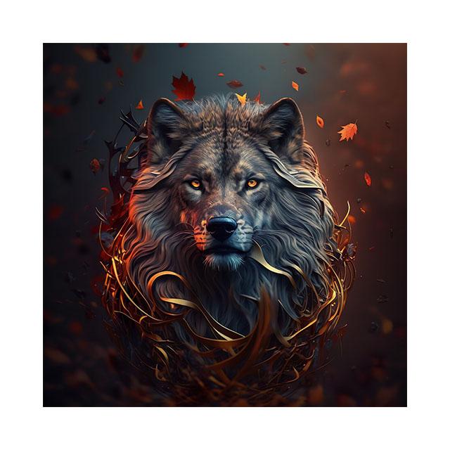 

Абстрактные Фэнтези Животные Черный Дракон Филин Лев Холст Искусство Плакаты Печать Картина Настенный Подарок Гостиная Картины Украшения 30x30cm no frame