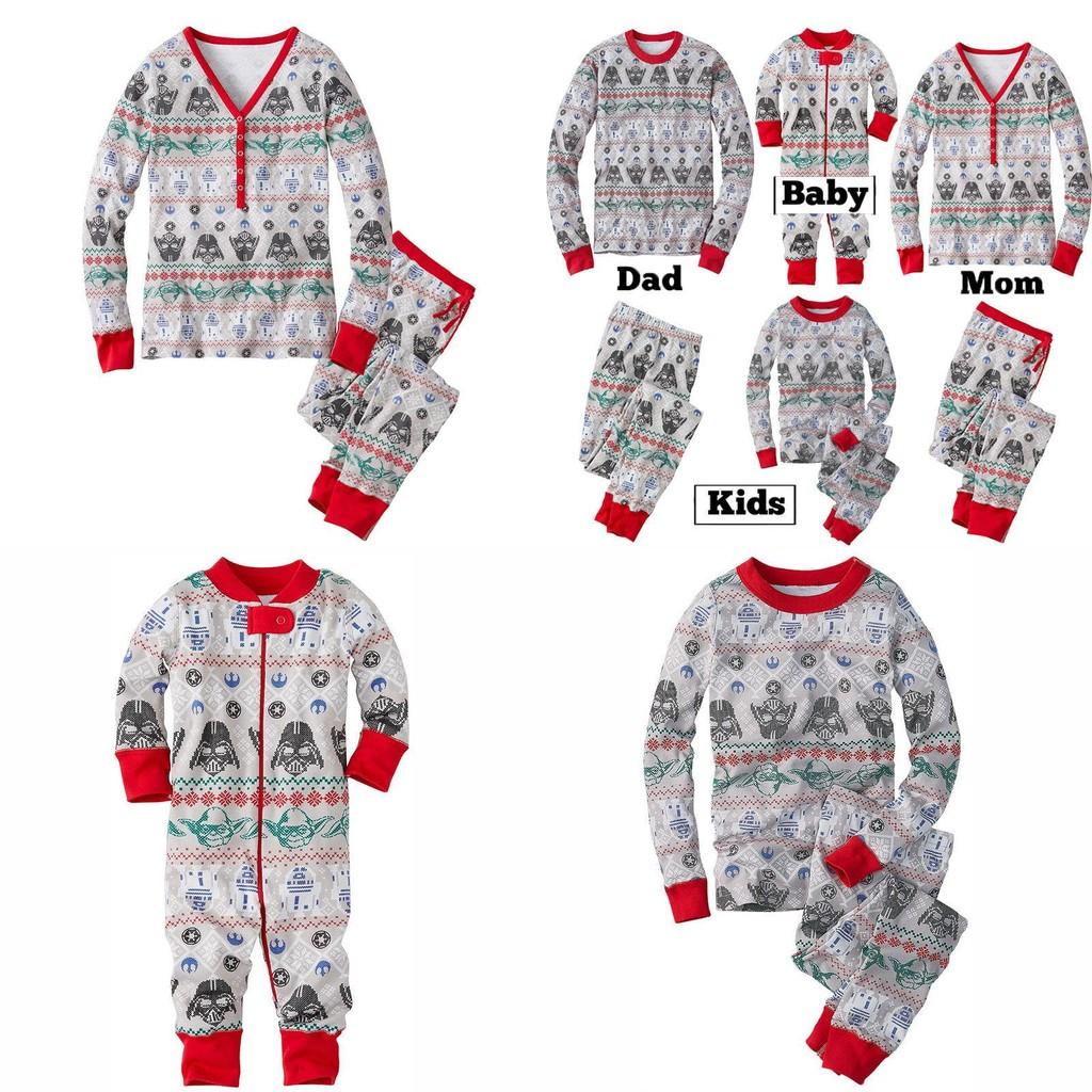Star Wars Family Sleepwear Set With Soft Polyester Fabric For Kids And Adults