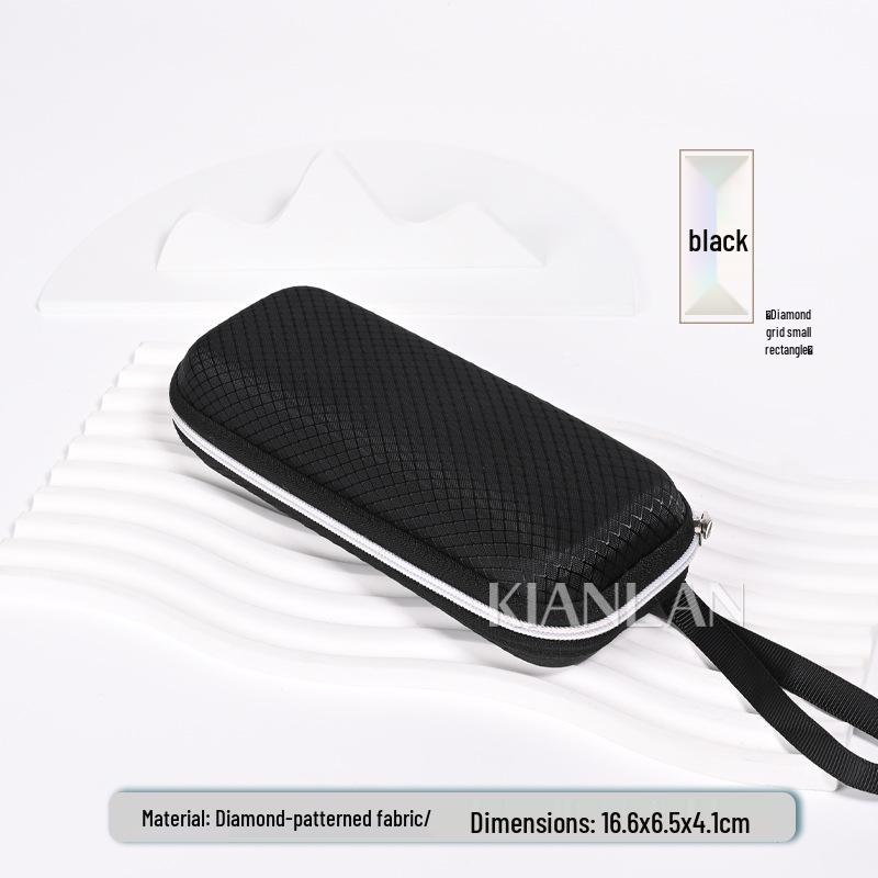 Large Capacity Zippered Sunglasses Case - Stylish, Outdoor Travel Design