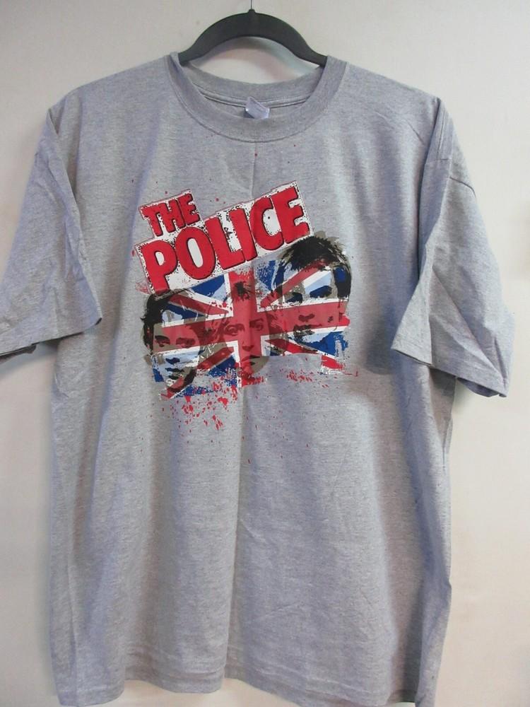 THE POLICE OFFICIAL MERCH WORLD TOUR 07-08 BAND CONCERT MUSIC   2XL / XXL Unisex T-Shirt XXXL