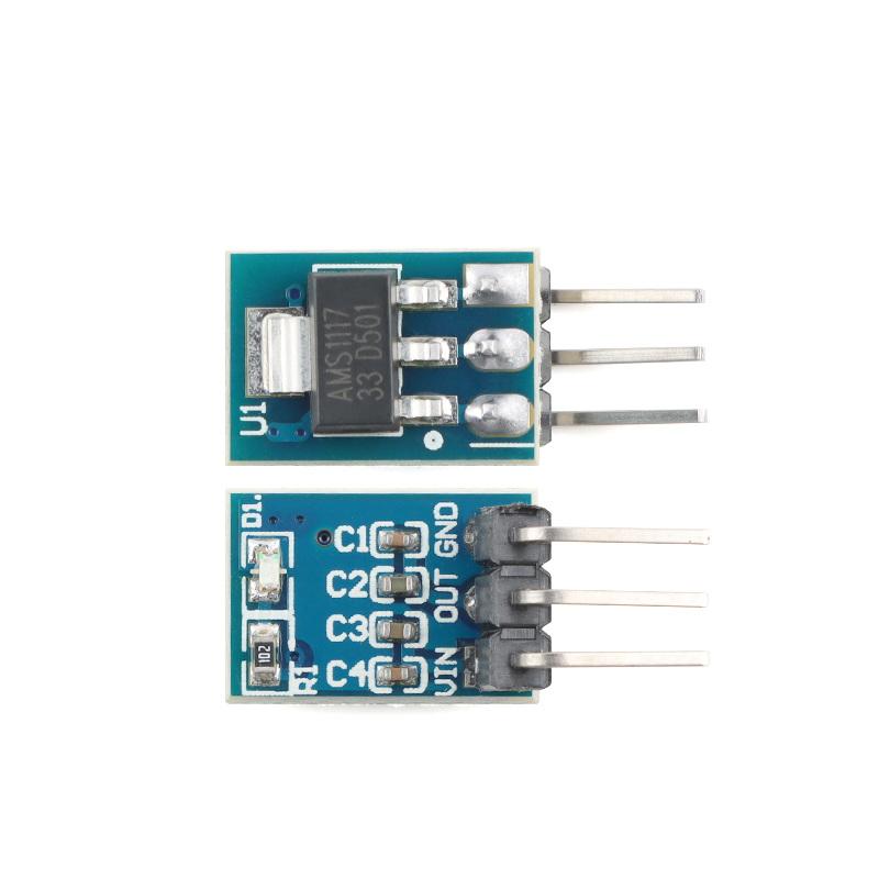 1/3/5Pcs Ams1117-3.3 Ldo Linear Regulator Board 800Ma Ams1117 3.3V Power Supply Module Diy Accessories