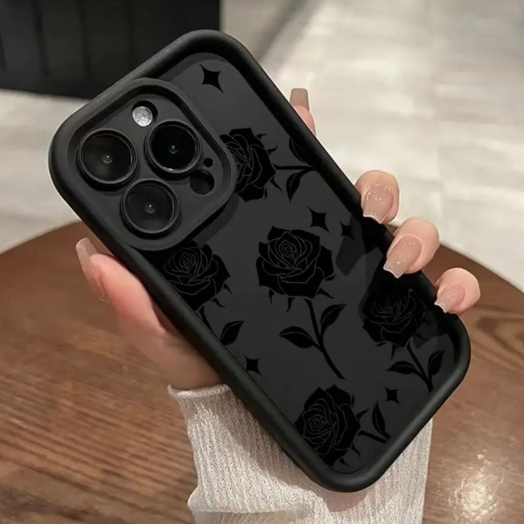 European and American Roses Are Simple and Fashionable for Apple 11/11/11 Pro Mobile Phone Case 11promax Popular 11/11
