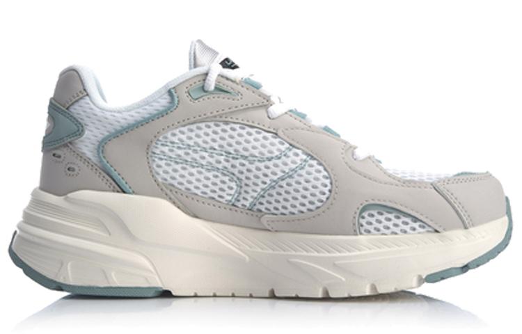 Women's Sneakers Li-Ning Li Ning Breathable Low top Casual Shoes Women's Light Gray Green
