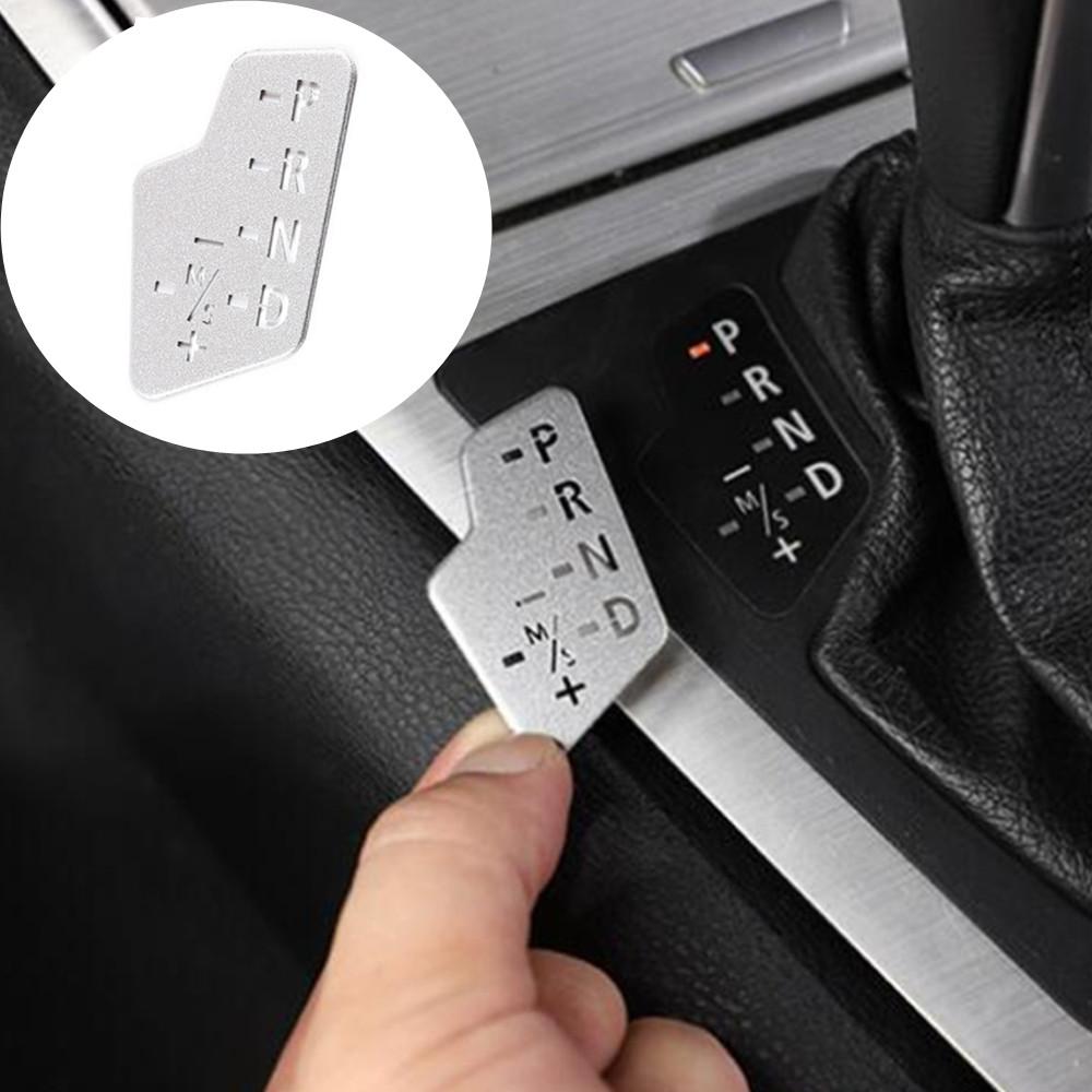 Car Central Control Gear Panel Button Cover Indication Trim Sticker For BMW 5 6 Series E63 E60 04-07 X3 E83 2006-10 E53