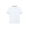 Fila SS22 Einfarbig Lässig Atmungsaktiv Gestricktes Poloshirt Herren Oberteile Weiß F11M221101FWT