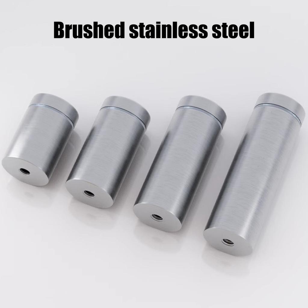 Practical Sturdy Stainless Steel Signboard Fixing Screws Pack of 16 Convenient for Commercial Displays Solution