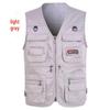 Men's Multi-Pocket Tactical Vest for Fishing and Photography - Mesh Design for Spring, Summer, and Autumn