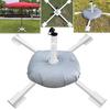 Adjustable Metal Parasol Stand with Water Bag Foldable for Easy Transport Stable Base for Various Outdoor Applications
