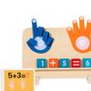 Çocuklar Parmak Sayıları Sayma Oyuncak Matematik Oyunu Erkek Kızlar için, Pratik, Hediyeler Manipülatifler