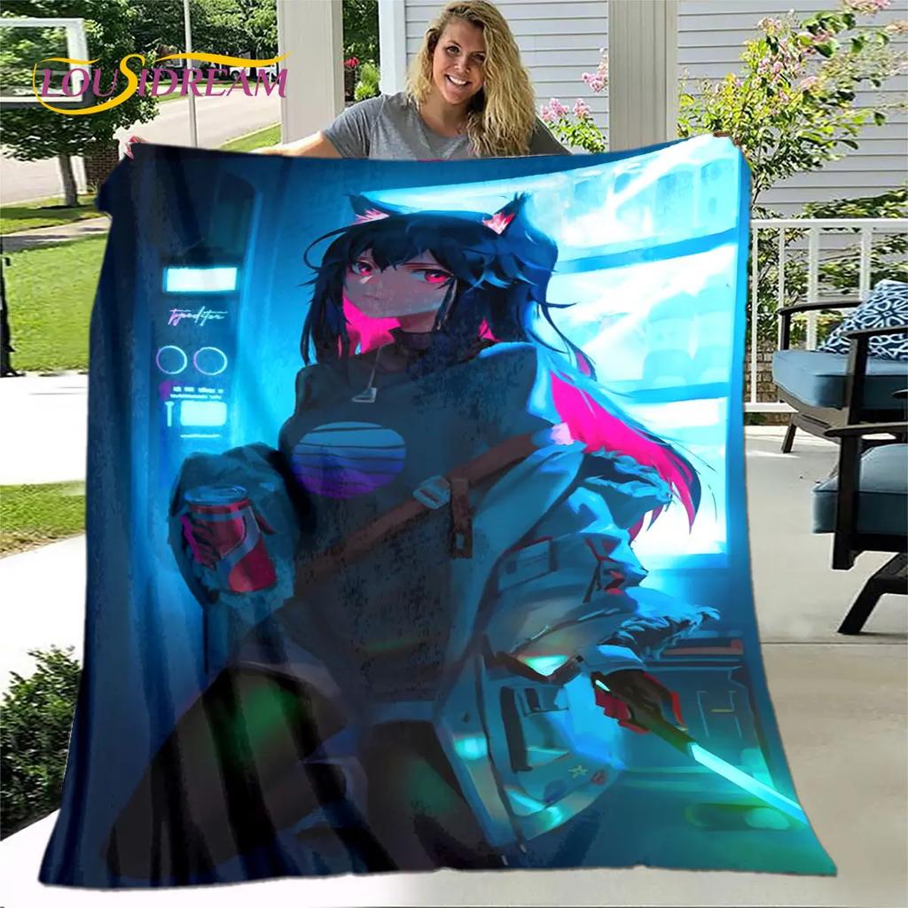 Zero Two DARLING In The FRANXX  Soft Plush Blanket,Flannel Blanket Throw Blanket for Living Room Bedroom Bed Sofa Picnic Cover