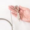 Industrial Grade 304 Stainless Steel PVC Coated Wire Rope with Spring Hooks