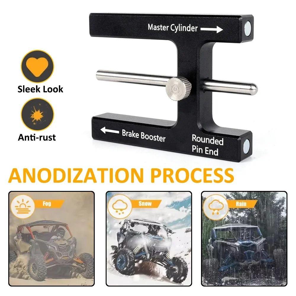 Adjustable Pin Brake Adjustment Tool Master Cylinder Push Rod Length Gauge  Auto Repair Shop