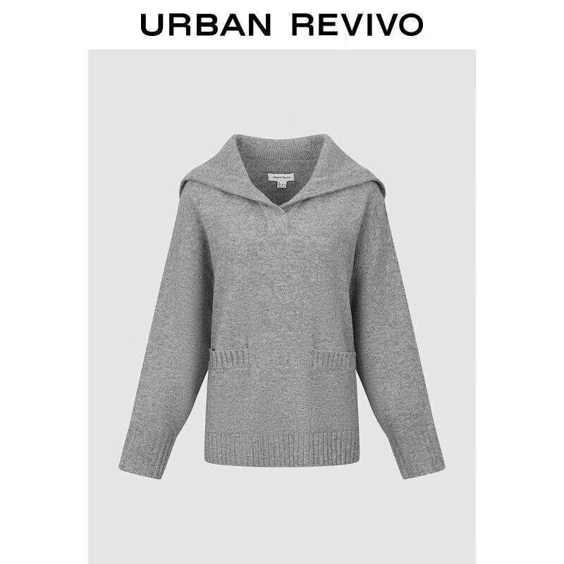 

UR Women s Casual Striped Knit Sweater M