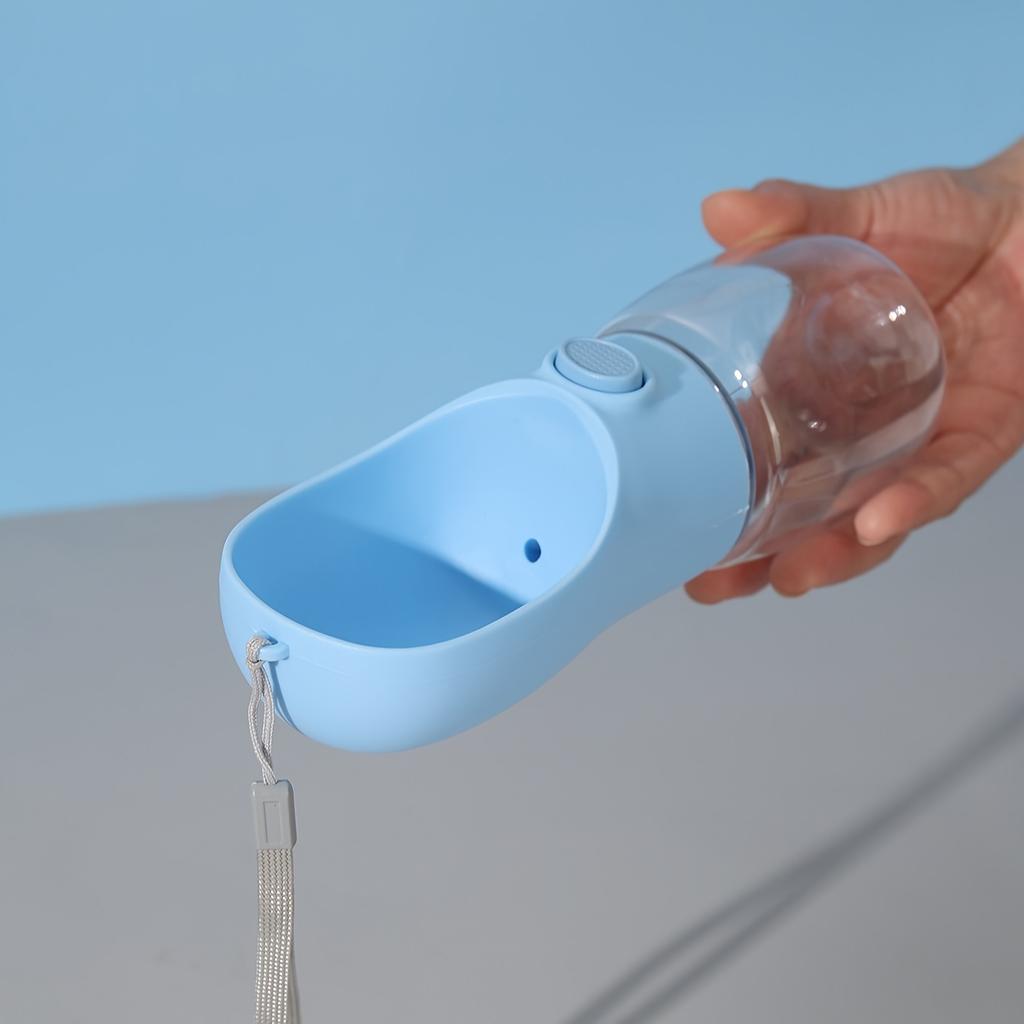Portable Pet Water Bottle Dispenser 350ml/500ml - Leakproof Outdoors Travel Drink Cup with Dispenser for Dogs, Cats, and Rabbits