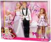 Berbie Can Be A Wedding Day Limited Set of 4 Barbie Ken Stacey Chelsea (Barbie) "I Bride"