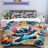 3pcs Stitch Printed Bedding Set,(Includes 1 Duvet Cover And 2 Pillowcases, Quilt Not Included) Yy250814065