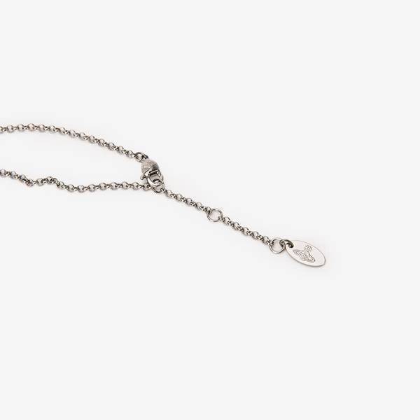Vivienne WeStwood Women S Mini Bath Relief Nutanium Necklace 63020086