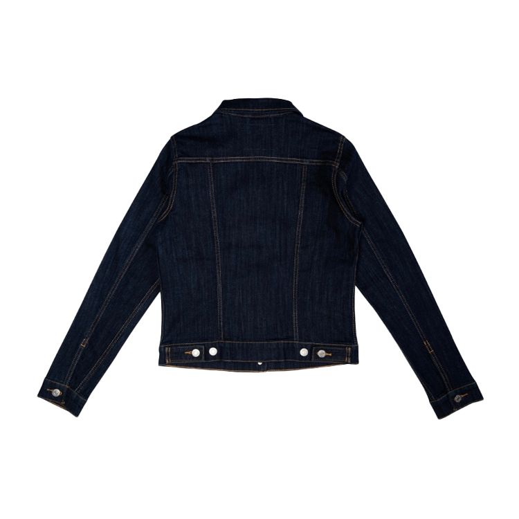 Levis Casual Denim Jacket With Chest Pocket Women Jackets Dark-Blue 29945-0013