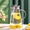 TLAKEHO High-Temperature Resistant Glass Cold Water Pitcher Set