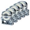 3/5/10PK 12mm Standard Label Tapes Compatible for EPSON LW-400 LK-4WBN SS12KW SS18KW Label Ribbon for KingJim SR230C Label Maker