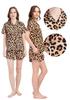 Women's Pyjama Vienetta M Shorts Short Sleeve Cotton Loose Nice For Summer