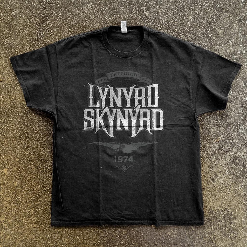 NIEUW! Vintage Stijl Lynyrd Skynyrd Free Bird 1974 T-shirt Unisex Maat S-