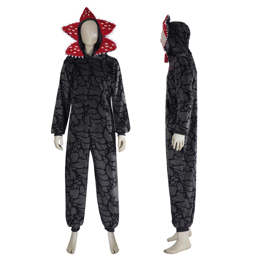 Stranger Things Fleischfressende Pflanze Cosplay Pyjama & Bademantel Kostüm für Halloween