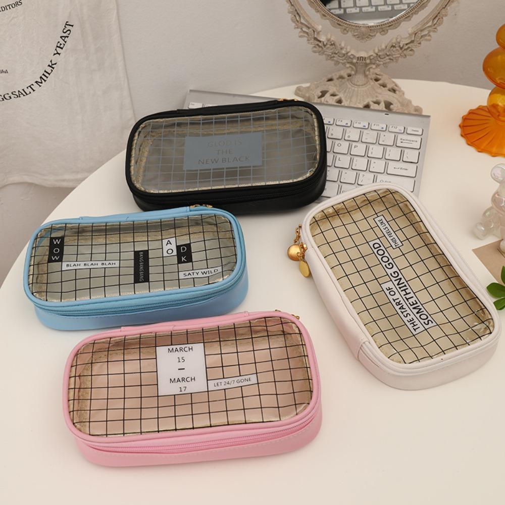 School Supplies Large Capacity Children Desktop Storage Bags Pencil Pouch Stationery Bag Pen Bag