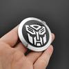 Naklejki Samochodowe Kolekcjonerskie Transformers 3D Transformacja - Stop Cynku Odpowiednie dla Fanów Transformers Odklej i Przyklej do Dekoracji Pojazdu