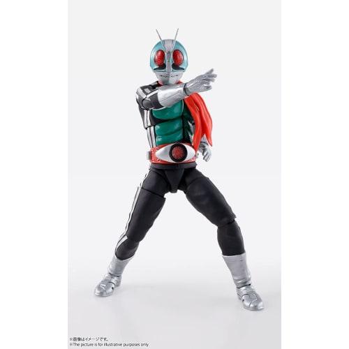 TAMASHII NATIONS S.H.Figuarts (Real Bone Carving Method) Kamen Rider New No. 1 50th Anniversary Ver. Approximately 145mm PVC & ABS Painted Movable Fig