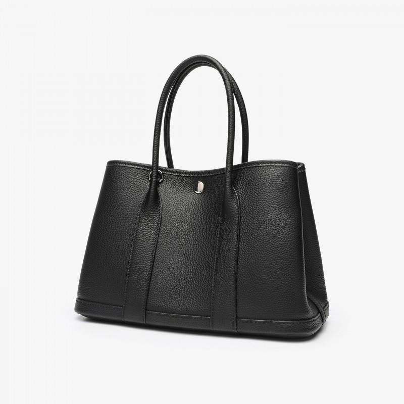 Fashionable First-layer Cowhide Large-capacity Garden Bag All-matching One-shoulder Portable Cross-body Women