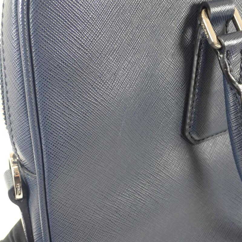 Prada 2VE3689Z2F0216 Aktentasche Marineblau Saffiano Herren