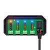 12V 4 Way e  Block with LED Indicator 4 Circuit 20A  Box Holder Block Panel for Auto Car Boat Truck