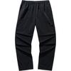 Life Series Sports Simple Solid Color Straight Loose Breathable Casual Pants Men Bottoms Basic-Black 952528505-2