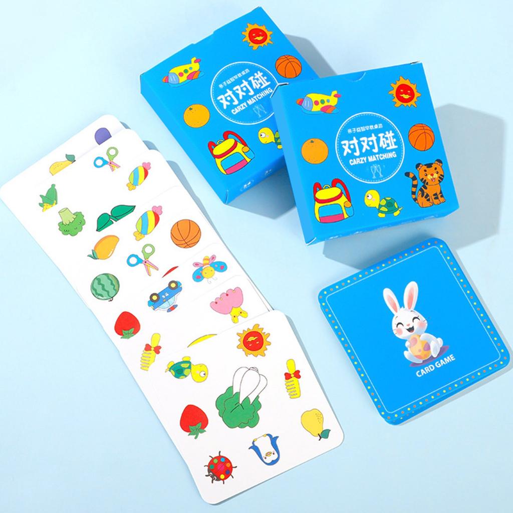 Children's Board Game Crazy Animal Pairs, Collision Cards, Puzzle Thinking, Memory Training, Parent-child Interactive Toys