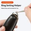 Ring Clamp Jewelry Making Vise Jewelers Wooden/ Plastic Jewelers Holder For Jewelry Making Benchwork Professional Hand Tool